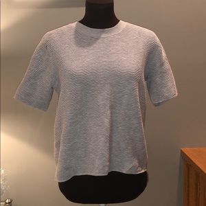 Banana Republic cotton/nylon open back sweater.
